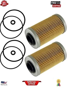 2 Oil Filter w/ O-Rings for Sea-Doo GTI 4-Tec 130 155 2006 - 2017 / 420956740 - Picture 1 of 7