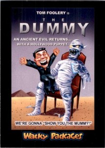 2018 Wacky Packages The Dummy Horrow Film Sticker #10
