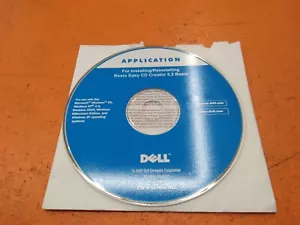 ⭐️⭐️⭐️⭐️⭐Dell Application Installing/Reinstalling Roxio Easy CD Creator 5.2 CD - Picture 1 of 3