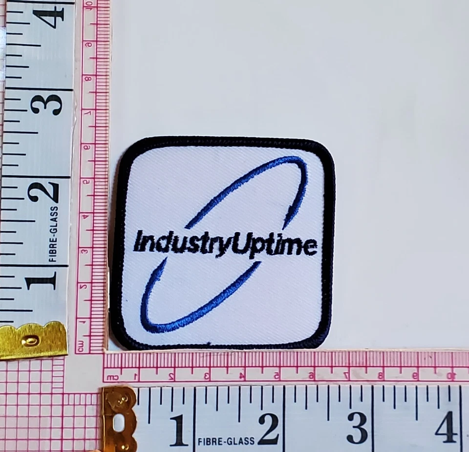 Industry Uptime Hat Jacket Vest Patch Applique Crest Badge Cosplay - Image 1 of 1