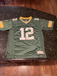 NFL Team Apparel- Green Bay Packers Jersey, Aaron Rodgers , Youth L (14-16) - Picture 1 of 5