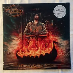 Falconer - From A Dying Ember (Light Grey Marbled Vinyl + Poster) No. 76 of 300 - Picture 1 of 3