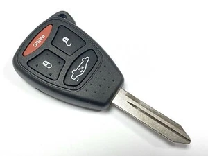 RFC 3 + 1 Botón Llavero Para Chrysler Dodge 300C Llavero Remoto - Imagen 1 de 4