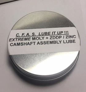 Moly ZDDP Zinc Extreme Camshaft Assembly Lube Flat Tappet & Roller Cam Engines - Picture 1 of 2