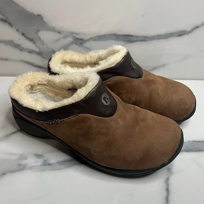 Zapatos Merrell para mujer de cuero marrón imitación piel Encore Slide Sure Grip nobuck talla 7 Foto 1 de 4