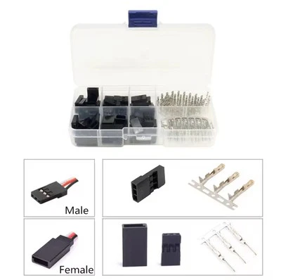 Servo Wire Repair Kit Futaba Plug 50 Sets For Rc Car Boat Plane. - Image 1 of 4