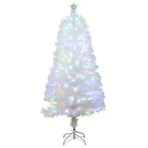Weißer Glasfaser Weihnachtsbaum 180 cm - Bild 1 von 7