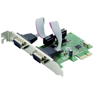 Conceptronic SRC01G 2 Porte Scheda a innesto seriale PCI Express, Seriale - Immagine 1 di 4