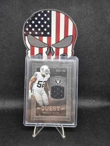 Panini Quest Materials 044/199 2016 Khalil Mack #18 Raiders - Imagen 1 de 2