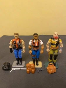 G.I. Joe Sgt. Slaughter’s Renegades Near Complete - Mercer Red Dog & Taurus 1987 - Picture 1 of 20