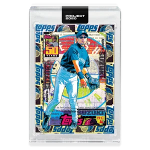 Topps Project 2020~2001 Ichiro Suzuki #307 By Tyson Beck PR:2516 - Picture 1 of 2