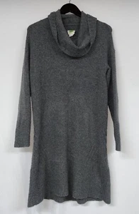 Anthropologie Gray Wool Blend Cowlneck Sonoran Sweater Dress Women’s Medium - Picture 1 of 9