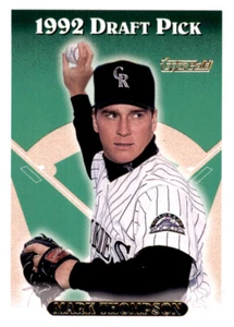 1993 Topps Gold Mark Thompson Rookie RC Foil MLB Insert PWE Rockies #419 - Picture 1 of 2