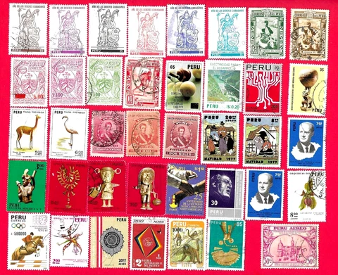 PERU Stamps & Pictorials FREE SHIPPING! Cover