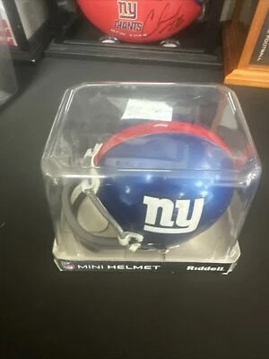 NFL Riddell Mini Casco NY Giants Nuevo Sellado de Fábrica Foto 1 de 4