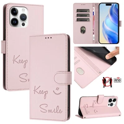 Capa traseira carteira flip couro para iPhone 16 Pro Max 15 14 13 Plus 12 Pro - Imagem 1 de 4