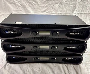 (3) Crown Pro XLS1002 XLS 1002 700 Watt DJ/PA Power Amplifier Amp $239 each - Picture 1 of 4