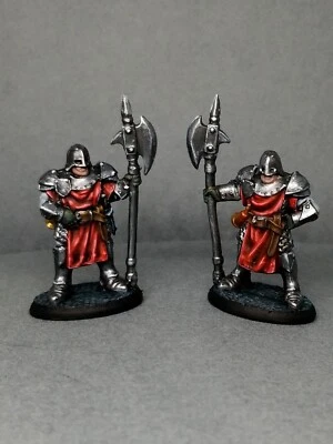 Miniaturas pintadas Dnd Town Guards X2 25mm D&D Pathfinder Aos Rpg Warriors Npc - Imagem 1 de 4