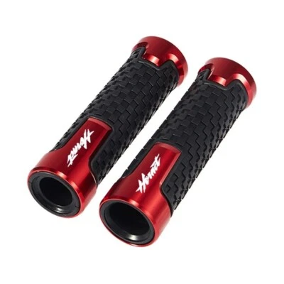 Empuñadura manillar moto Honda Hornet CB600F 7/8" 22Mm rojo CNC aluminio Foto 1 de 2