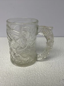 Vintage 1995 McDonald's Batman Forever Glass Coffee Mug Collector Cup DC Comics! - Picture 1 of 8