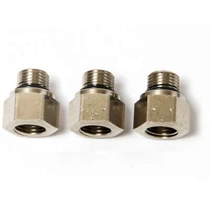 SeaStar HF6012 Hydraulic Steering Pump ORB to NPT Fitting Kit 3 Pack - Picture 1 of 1