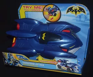 Batman TRANSFORM & ATTACK BATMOBILE 2 in 1 DC Comics Mattel MIP - Bild 1 von 1