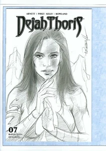 DEJAH THORIS (2019) #7 1 in 10 COPY PARRILLO B&W INCV Dynamite Comics - Picture 1 of 3