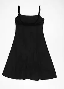 Nicholas Millington Womens Black Polyester A-Line Size 16 Square Neck Pullover - Picture 1 of 10