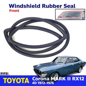 Weatherstrip Rubber Seal Front Fits Toyota Corona MARK II 2000 RX12 4D 1972-76 - Picture 1 of 8