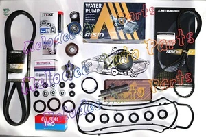 OEM Complete Timing Belt kit W/ OEM Aisin Water Pump For 09-15 Honda Pilot more - Picture 1 of 7