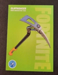Fortnite Serie 3 2021 CLIFFHANGER/CLUTCH AXE rara carta strumento raccolta #H20 - Foto 1 di 2