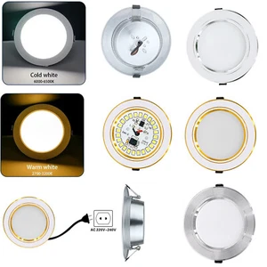 Led Downlight Round Recessed Ceiling Light Energy Saving Lamp Ac220V-240V Home - Picture 1 of 15