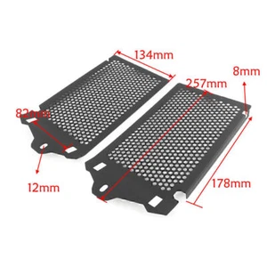 Pair Radiator Cooler Grill Guard Covers For BMW R1200GS GSA ADV LC WC 2013-2017 - Picture 1 of 11