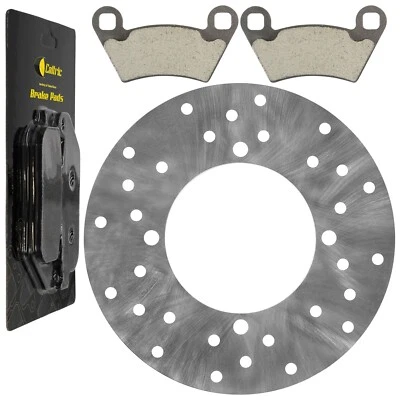 Rotor de disco de freno trasero con pastillas para Polaris Ranger 500 2X4 4X4 2006 2007 2008-2019 Foto 1 de 4
