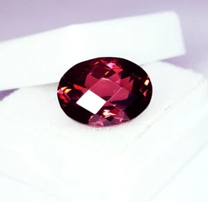 10 Ct Natural Padparadscha Sapphire Certified Loose Gemstone Oval Shape Gem 21WO - Picture 1 of 14