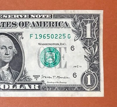 1965 February 25 (F 19650225 G) $1 One Dollar Bill Birthday Note - Image 1 of 3