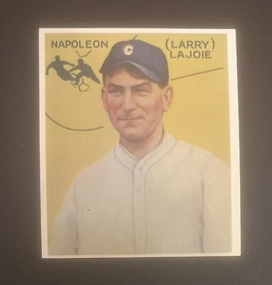 Nap Lajoie 1987 Hygrade All-Time Greats Famous Reprints 1933 Goudey Red Back - Image 1 of 2