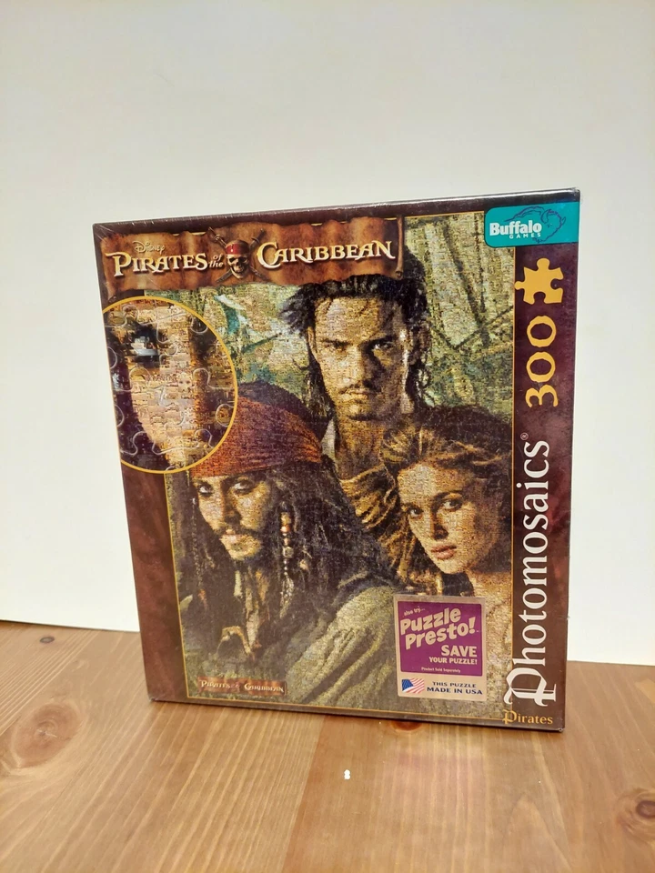 Disney Pirates of The Caribbean Photomosaics Puzzle 300pc Gift