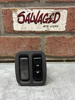 91-94 Mitsubishi 3000gt Vr4 Dodge Stealth Twin Turbo interruptor limpador traseiro cinza fabricante de equipamento original - Imagem 1 de 4