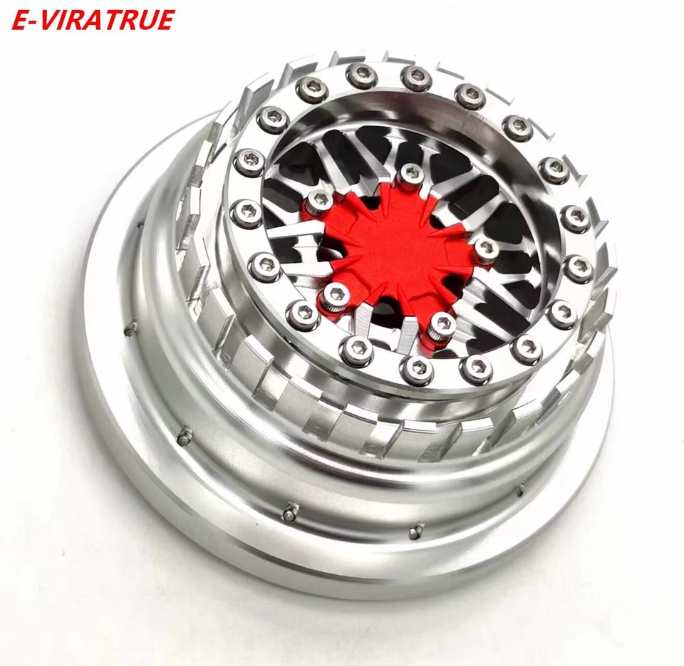 E-VIRATRUE Aluminum Wheel For ARRMA MOJAVE/FIRETEAM 6S 1/7&SENTON 1/10 1pcs - Image 1 of 1