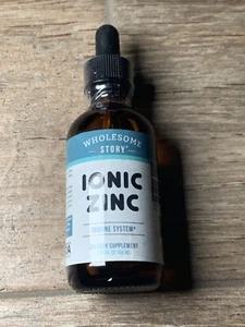 Natural Ionic Zinc by Wholesome Story 50mL Ultra Liquid Concentrate - Picture 1 of 1