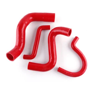  Silicone Hose For 91-93 Ford Falcon EA EB 6CYL Multi Point Fuel Injection Red - Picture 1 of 10