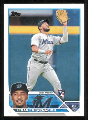 2023 Topps #318 Jerar Encarnacion RC - Image 1 of 2
