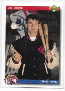 Jim Thome 1992 Upper Deck Star Rookie Card #5  HOF  - Picture 1 of 1