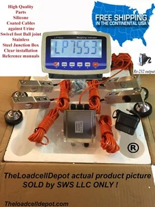Livestock Scale Kit for Cattle Hogs Sheep Goats Pigs Squeeze Chutes Pallet 10klb - Picture 1 of 10