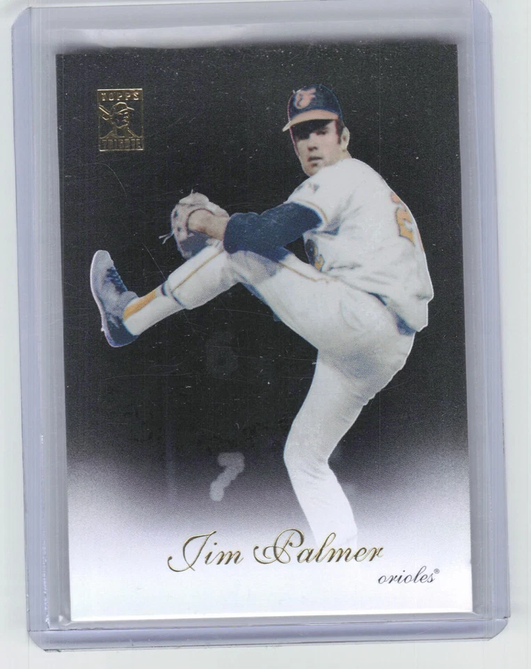 2009 Topps Tribute Jim Palmer #60 Black Refractor /99 Orioles  - Image 1 of 2