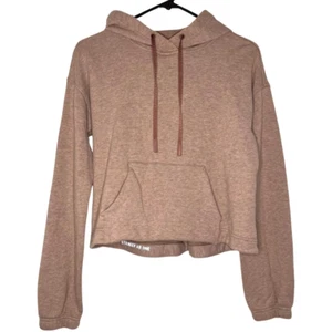 Felpa con cappuccio Lululemon x Barrys Stronger As One Crop Donna 4 Rosa Polvere Rosa Heather - Foto 1 di 23