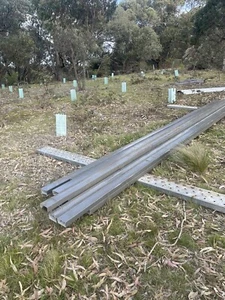 100 By 50 Grey Colour bond Square Profile Down Pipes - Picture 1 of 4