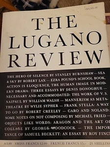 THE LUGANO REVIEW - 1st PB 1965 Editor Fitzsimmons - Picture 1 of 3