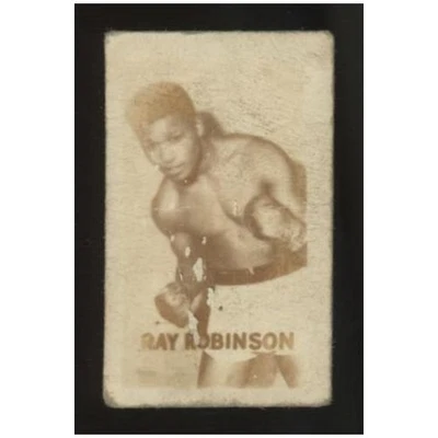 1948 Topps Magic Ray Robinson Boxing Champions #19 Poor - Image 1 of 2